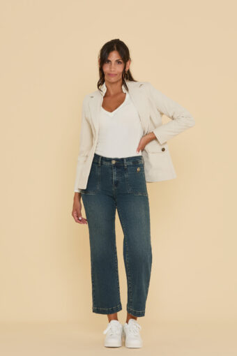 JEANS PALAZZO CORTO JEANS PALAZZO CORTO
