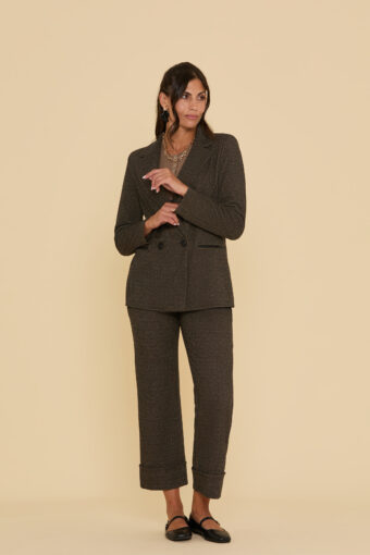 PANTALONE PALAZZO CORTO