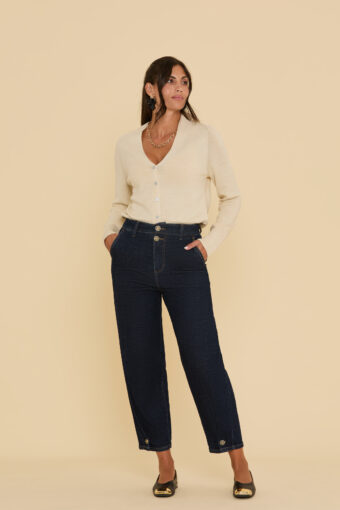 JEANS CROPPED BALLOON JEANS CROPPED BALLOON